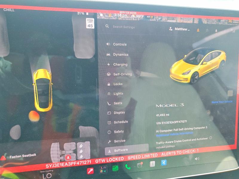 Aukcja sprzedaży 2023 Tesla Model 3, vin: 5YJ3E1EA3PF471271, numer aukcji: 61006456