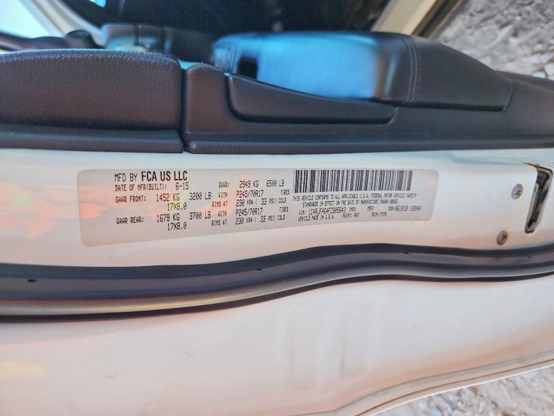 Продаж на аукціоні авто 2015 Jeep Grand Cherokee, vin: 1C4RJFAG4FC905643, номер лоту: 59677696