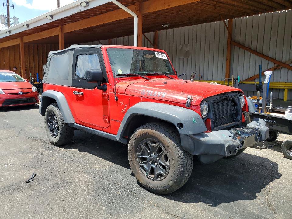 2017 Jeep Wrangler მანქანა იყიდება აუქციონზე, vin: 1C4AJWAG8HL613722, აუქციონის ნომერი: 60943616
