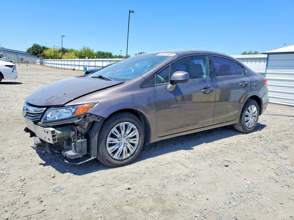 2012 Honda Civic მანქანა იყიდება აუქციონზე, vin: 19XFB2F85CE307303, აუქციონის ნომერი: 61577826