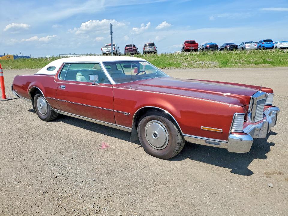 60191026 :رقم المزاد ، 3Y89A816781 vin ، 1973 Lincoln Continental Mk Iv مزاد بيع