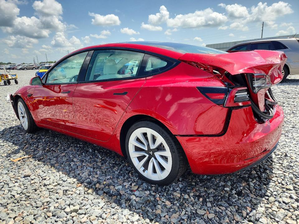 Продажа на аукционе авто 2022 Tesla Model 3, vin: 5YJ3E1EAXNF154164, номер лота: 59732626