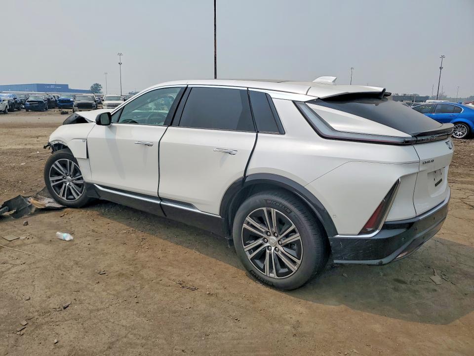 2025 Cadillac Lyriq მანქანა იყიდება აუქციონზე, vin: 1GYKPNRL3SZ306407, აუქციონის ნომერი: 61377446