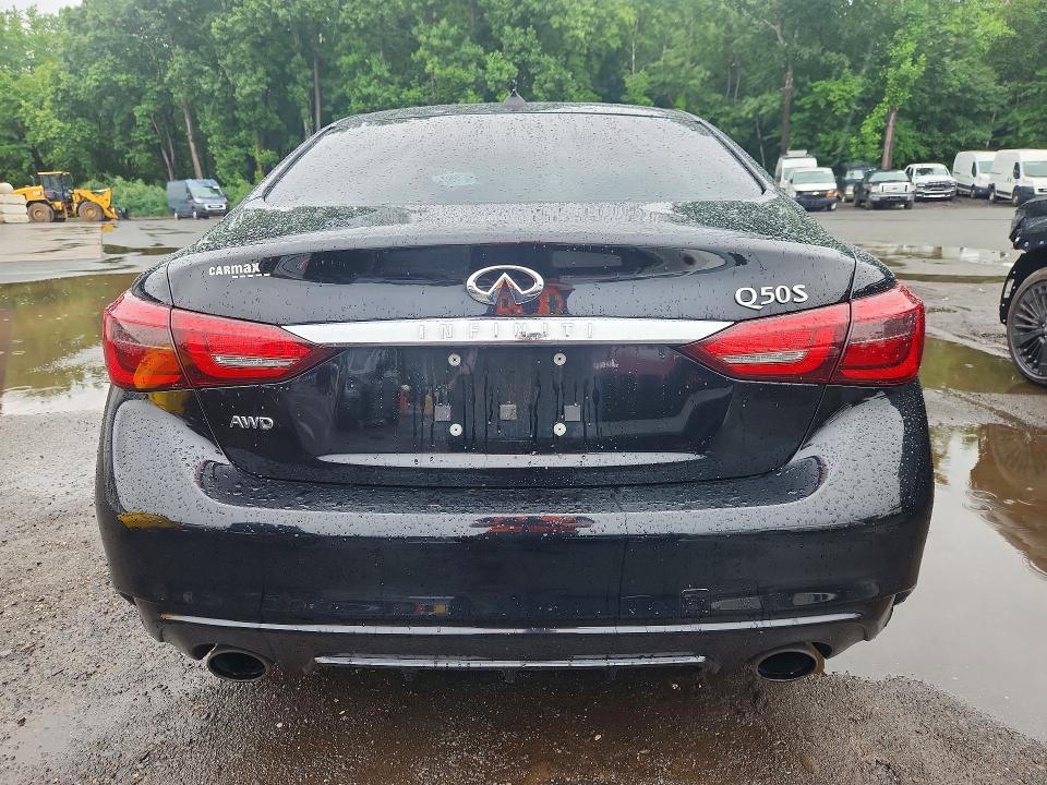 59166196 :رقم المزاد ، JN1EV7AR6JM435020 vin ، 2018 Infiniti Q50 مزاد بيع