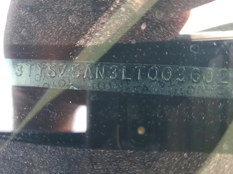 62349126 :رقم المزاد ، 3TYSZ5AN3LT003602 vin ، 2020 Toyota Tacoma مزاد بيع