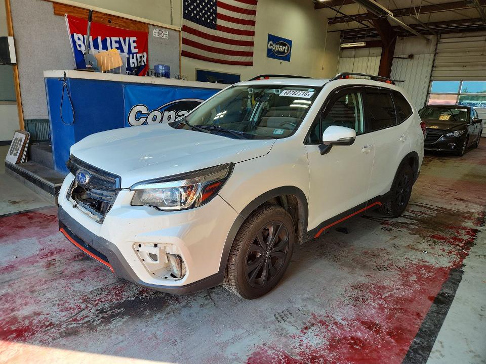 2020 Subaru Forester მანქანა იყიდება აუქციონზე, vin: JF2SKARC7LH456574, აუქციონის ნომერი: 60762716