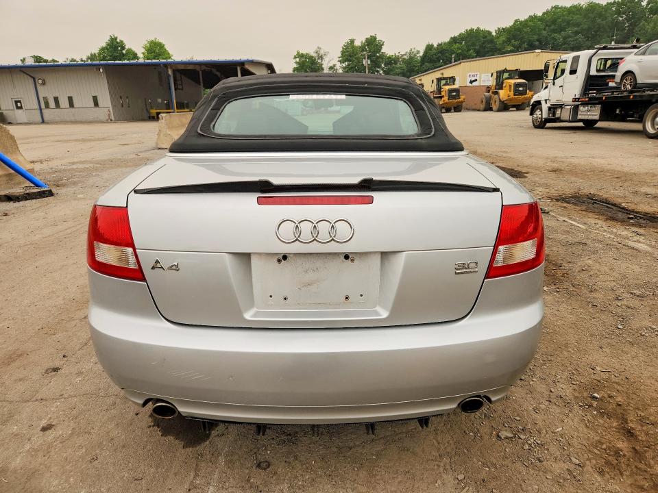 Продажа на аукционе авто 2005 Audi A4, vin: WAUDT48H45K012767, номер лота: 61417306