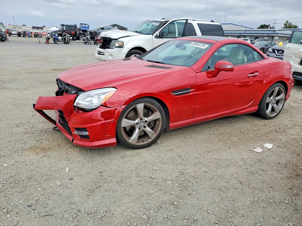 2015 Mercedes-benz Slk მანქანა იყიდება აუქციონზე, vin: WDDPK5HA3FF099282, აუქციონის ნომერი: 85984735