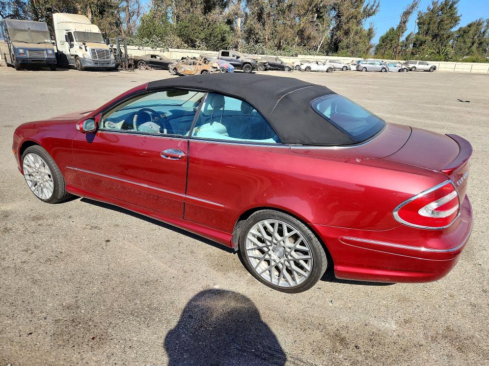 2004 Mercedes-benz Clk მანქანა იყიდება აუქციონზე, vin: WDBTK75G14T005040, აუქციონის ნომერი: 62158826
