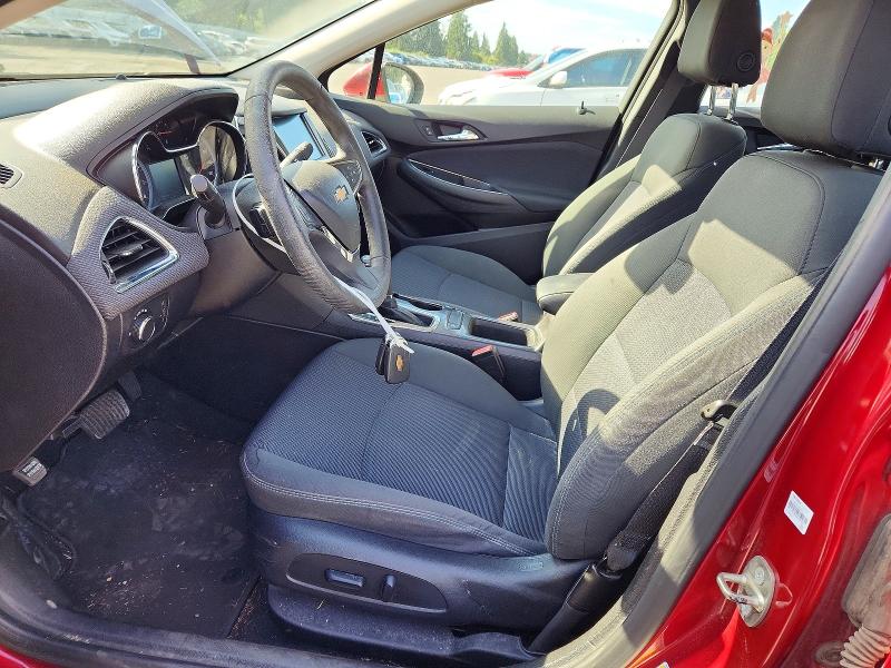 2018 Chevrolet Cruze მანქანა იყიდება აუქციონზე, vin: 1G1BE5SMXJ7125306, აუქციონის ნომერი: 62824736