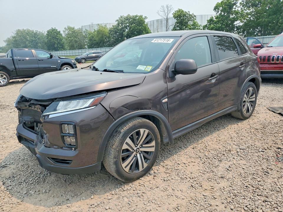 Auction sale of the 2021 Mitsubishi Outlander Sport, vin: JA4ARUAU0MU006411, lot number: 61217516