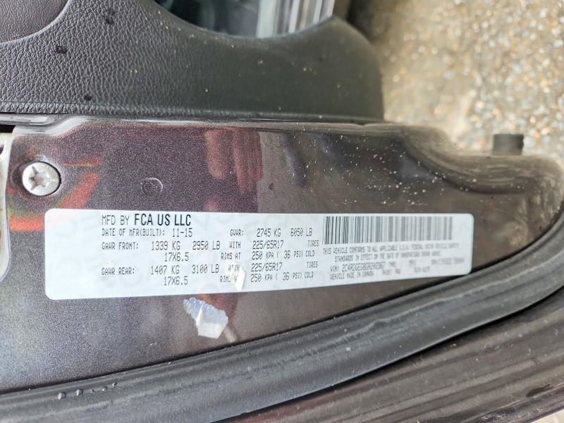 Aukcja sprzedaży 2016 Dodge Grand Caravan, vin: 2C4RDGEG8GR202367, numer aukcji: 61399666
