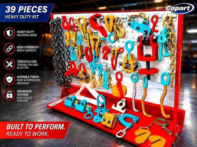 61031656 :رقم المزاد ، 38912751 vin ، 2026 Others 2026 39 Pieces Heavy Duty: Cha مزاد بيع