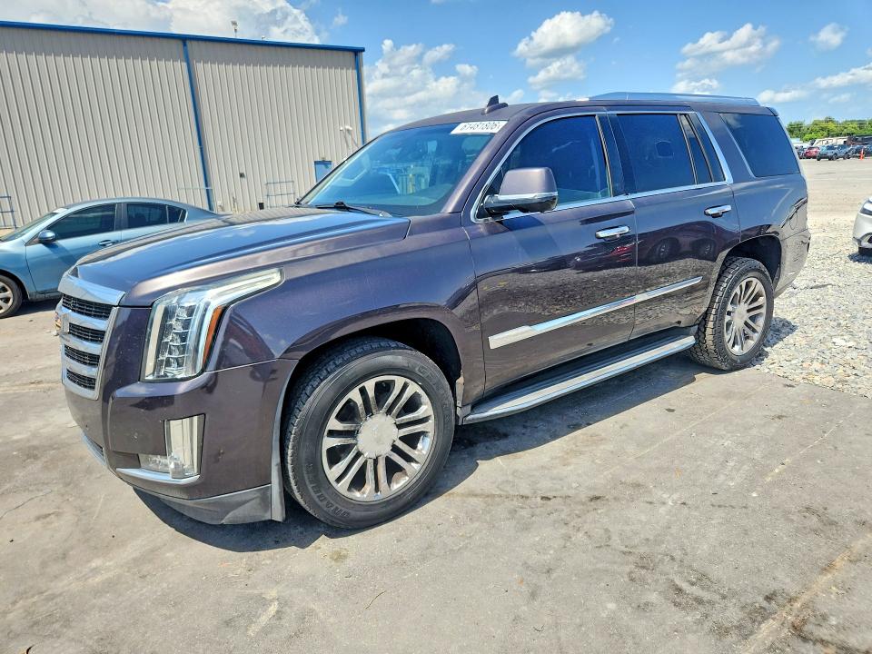 61481806 :رقم المزاد ، 1GYS3LKJ5FR608487 vin ، 2015 Cadillac Escalade مزاد بيع