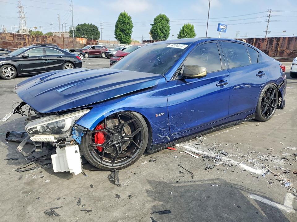 59744076 :رقم المزاد ، JN1FV7AR1LM660839 vin ، 2020 Infiniti Q50 مزاد بيع