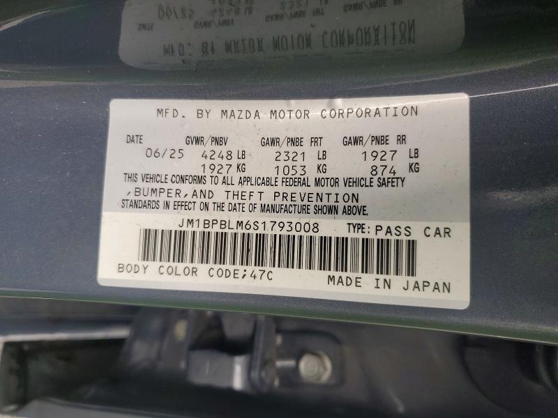 Aukcja sprzedaży 2025 Mazda 3, vin: JM1BPBLM6S1793008, numer aukcji: 63007016