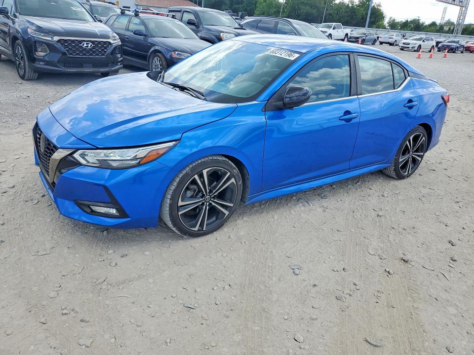 60312196 :رقم المزاد ، 3N1AB8DV7LY271671 vin ، 2020 Nissan Sentra مزاد بيع