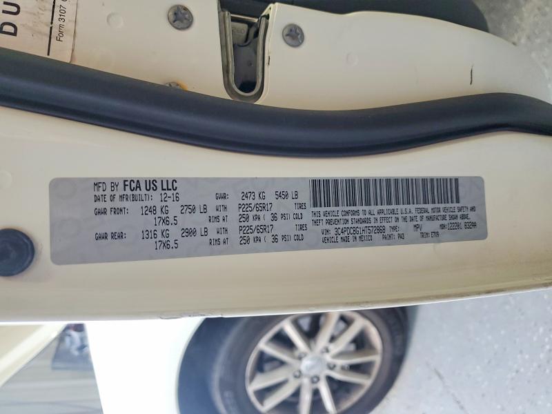 Aukcja sprzedaży 2017 Dodge Journey, vin: 3C4PDCBG1HT572868, numer aukcji: 61708066