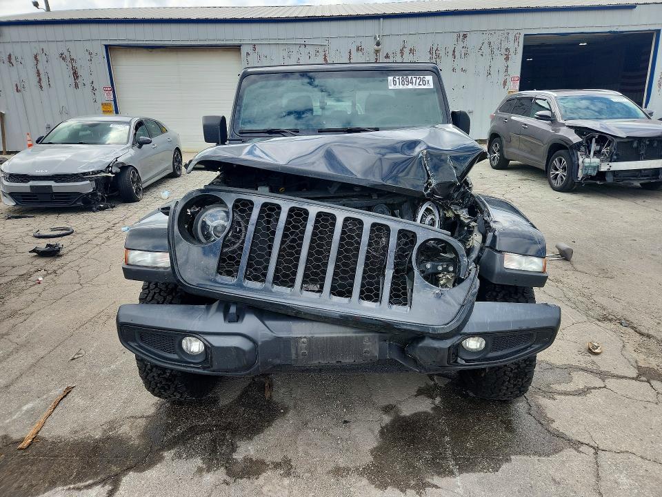 2021 Jeep Gladiator მანქანა იყიდება აუქციონზე, vin: 1C6JJTAM0ML593925, აუქციონის ნომერი: 61894726