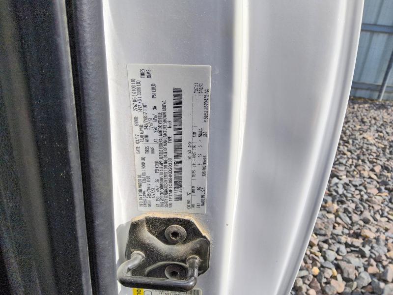85611025 :رقم المزاد ، 1FTMF1C85HKD20339 vin ، 2017 Ford F150 مزاد بيع