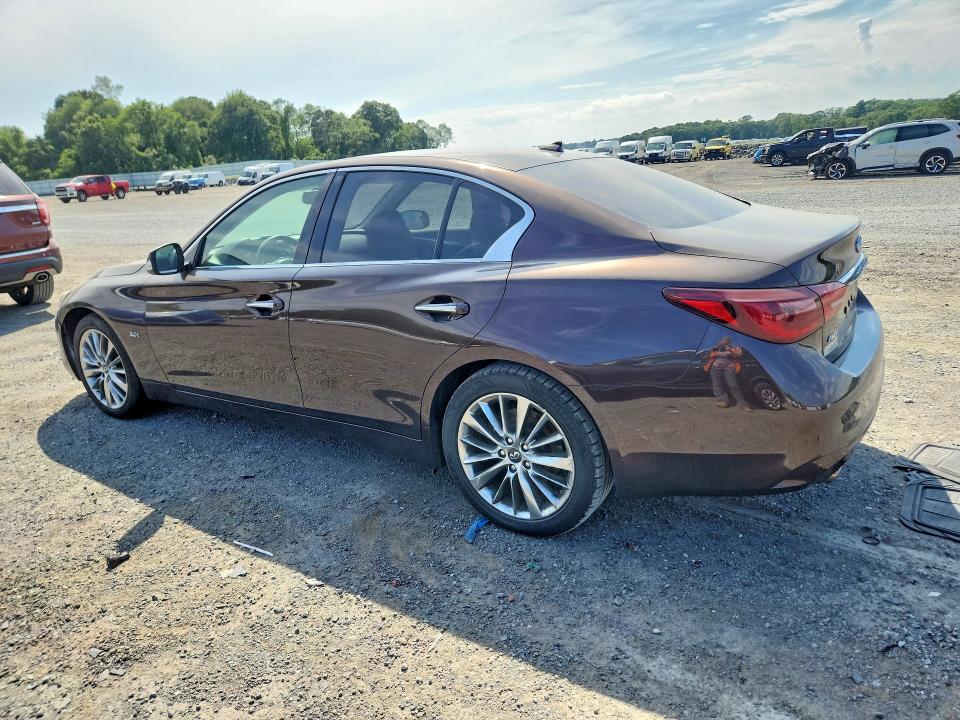 2018 Infiniti Q50 მანქანა იყიდება აუქციონზე, vin: JN1EV7AR0JM432145, აუქციონის ნომერი: 60486036