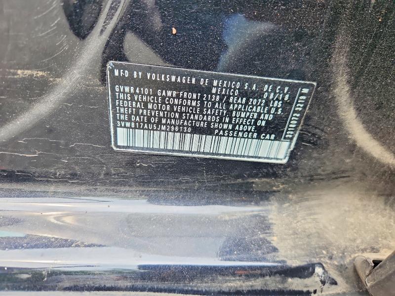 Продаж на аукціоні авто 2018 Volkswagen Golf, vin: 3VWB17AU5JM296130, номер лоту: 61973846