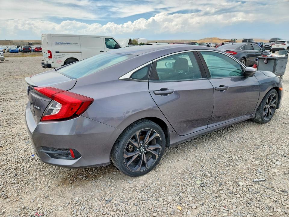 63342196 :رقم المزاد ، 19XFC2F88KE043604 vin ، 2019 Honda Civic مزاد بيع