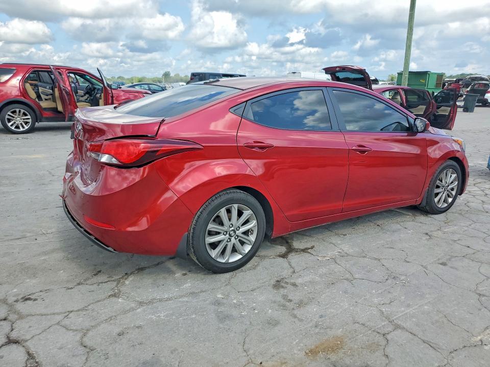 Auction sale of the 2016 Hyundai Elantra, vin: 5NPDH4AE3GH655584, lot number: 61523866