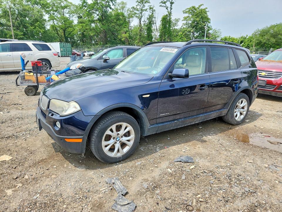 2009 Bmw X3 მანქანა იყიდება აუქციონზე, vin: WBXPC93419WJ26549, აუქციონის ნომერი: 60660366