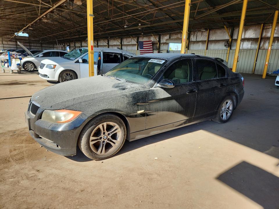 2008 Bmw 328 მანქანა იყიდება აუქციონზე, vin: WBAVC73508KP37113, აუქციონის ნომერი: 60377956