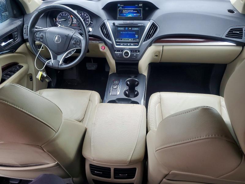 60199386 :رقم المزاد ، 5FRYD4H42GB043867 vin ، 2016 Acura Mdx مزاد بيع