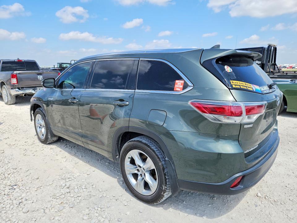 Продажа на аукционе авто 2014 Toyota Highlander Hybrid, vin: 5TDDCRFH5ES006617, номер лота: 61976296