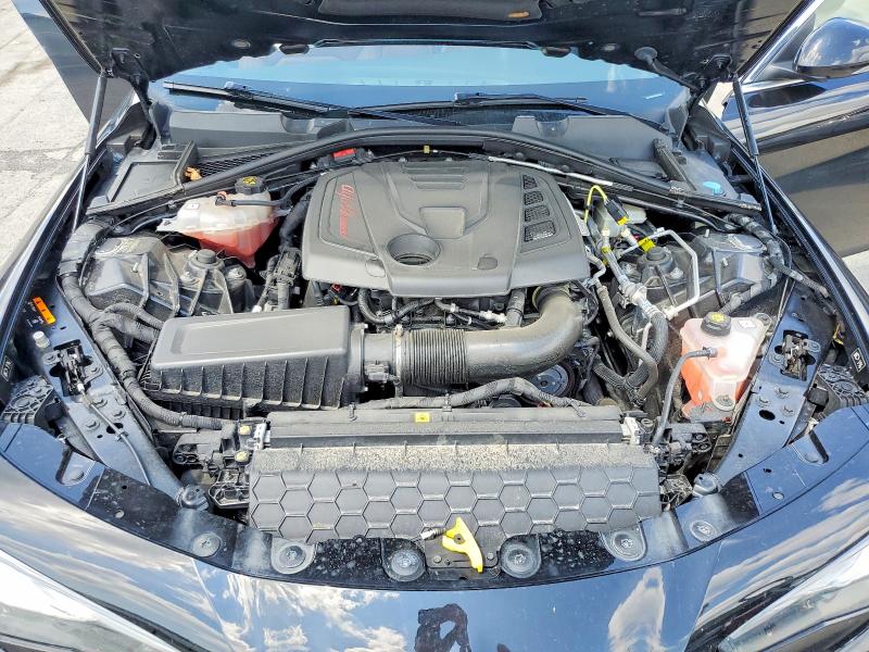 60219456 :رقم المزاد ، ZARFANBN7M7640352 vin ، 2021 Alfa Romeo Giulia مزاد بيع