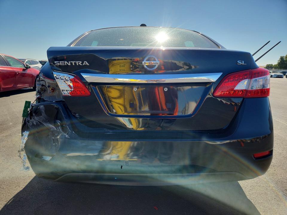 61222416 :رقم المزاد ، 3N1AB7AP2FY239490 vin ، 2015 Nissan Sentra مزاد بيع