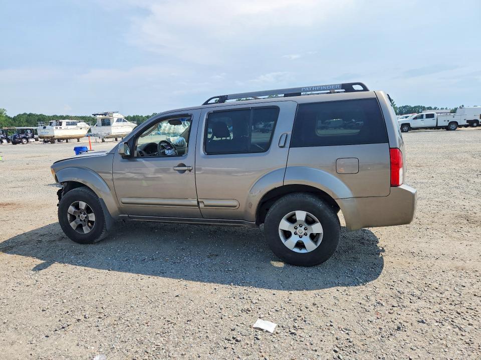 61285206 :رقم المزاد ، 5N1AR18W75C747296 vin ، 2005 Nissan Pathfinder مزاد بيع