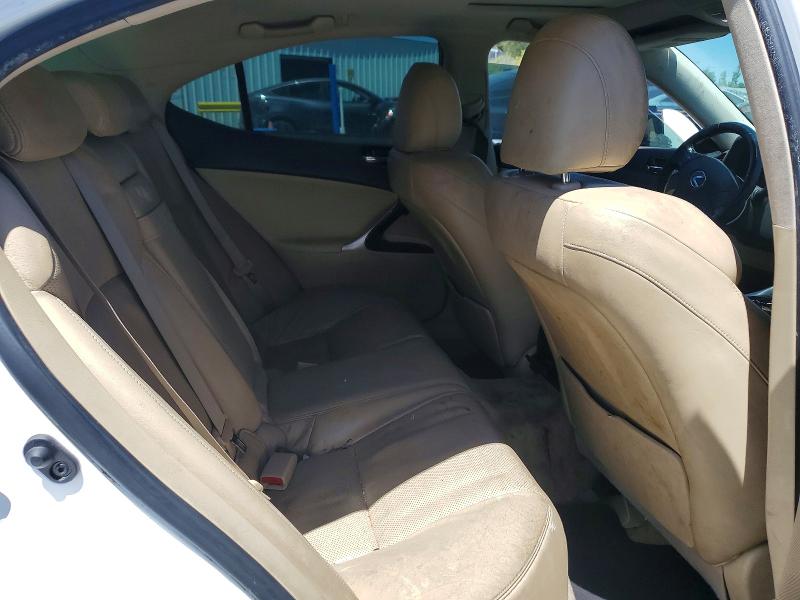 2007 Lexus Is მანქანა იყიდება აუქციონზე, vin: JTHBK262372050556, აუქციონის ნომერი: 61445776