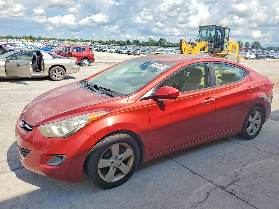 2011 Hyundai Elantra მანქანა იყიდება აუქციონზე, vin: KMHDH4AE2BU101009, აუქციონის ნომერი: 61418616