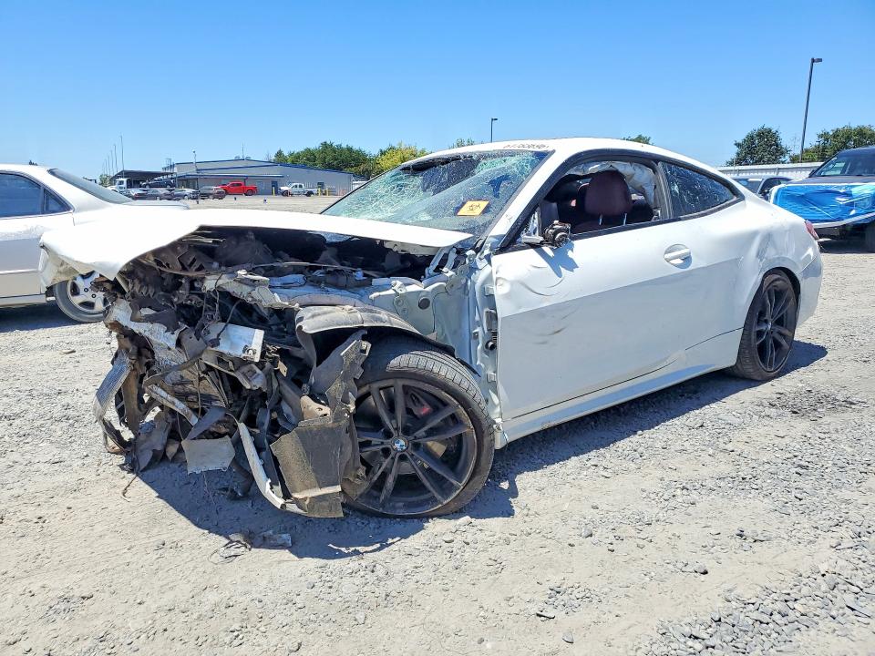 2022 Bmw M440i მანქანა იყიდება აუქციონზე, vin: WBA83AP01NCL00591, აუქციონის ნომერი: 61783696