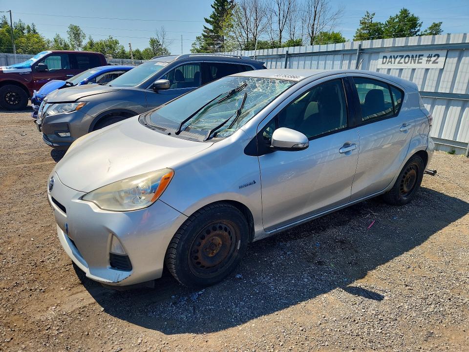 2012 Toyota Prius C მანქანა იყიდება აუქციონზე, vin: JTDKDTB30C1502737, აუქციონის ნომერი: 60753366