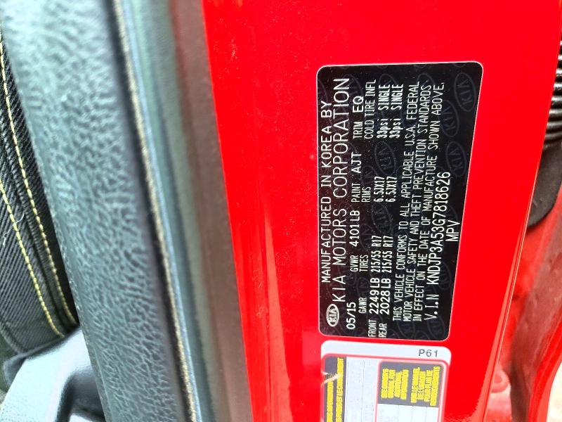 Продаж на аукціоні авто 2016 Kia Soul, vin: KNDJP3A53G7818626, номер лоту: 59971906