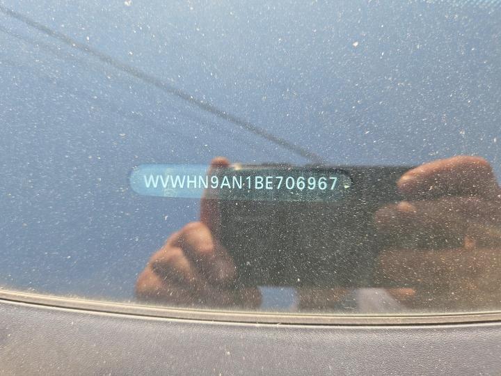 Продажа на аукционе авто 2011 Volkswagen Passat, vin: WVWHN9AN1BE706967, номер лота: 61331396