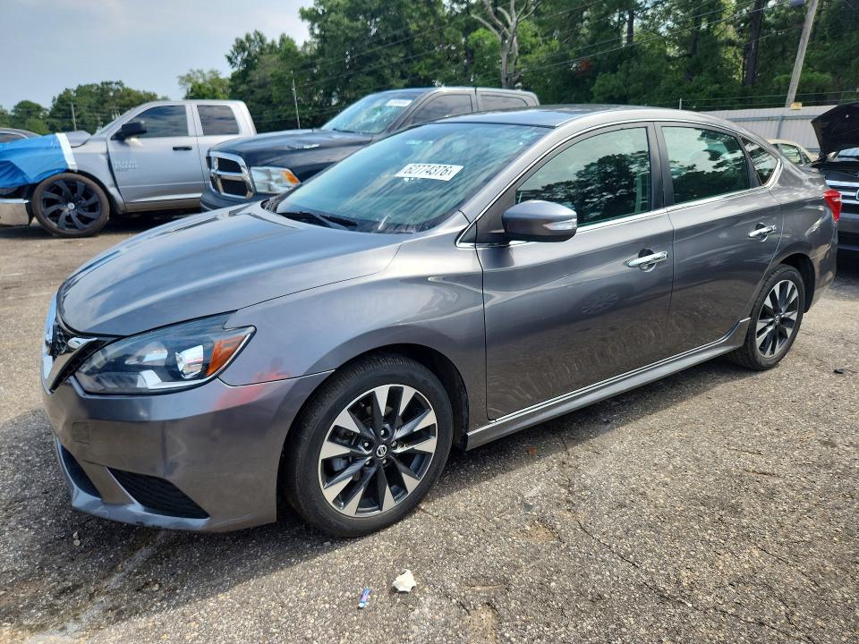 62774376 :رقم المزاد ، 3N1AB7AP9KY403666 vin ، 2019 Nissan Sentra مزاد بيع