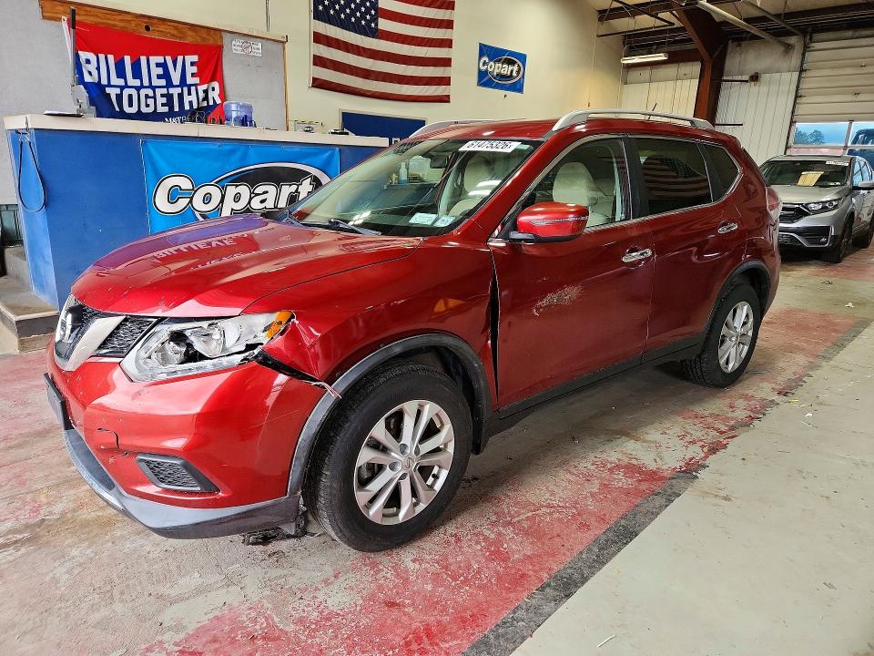 61475326 :رقم المزاد ، KNMAT2MV6GP664883 vin ، 2016 Nissan Rogue مزاد بيع