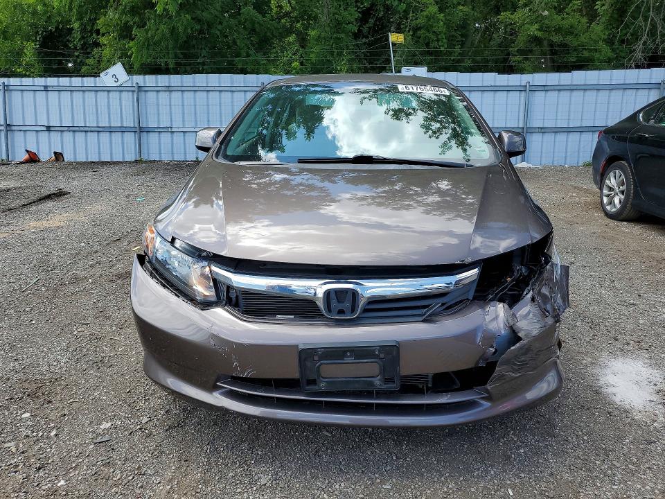 61765466 :رقم المزاد ، 2HGFB2F46CH031202 vin ، 2012 Honda Civic مزاد بيع