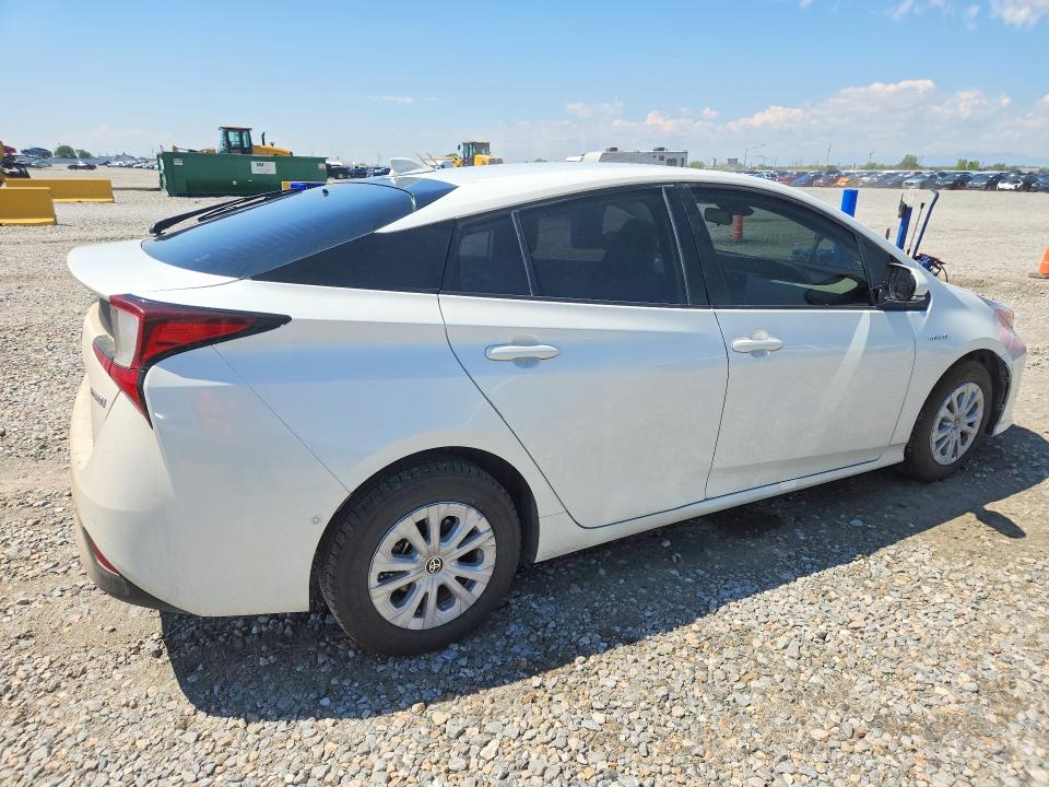 Aukcja sprzedaży 2019 Toyota Prius, vin: JTDKARFU0K3095293, numer aukcji: 62311166