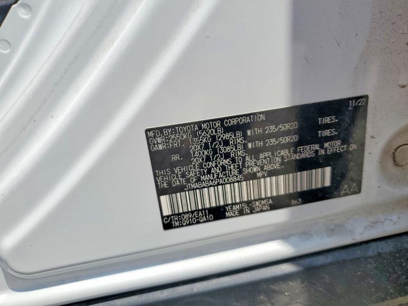 Продажа на аукционе авто 2023 Subaru Solterra, vin: JTMABABA6PA008845, номер лота: 60586186