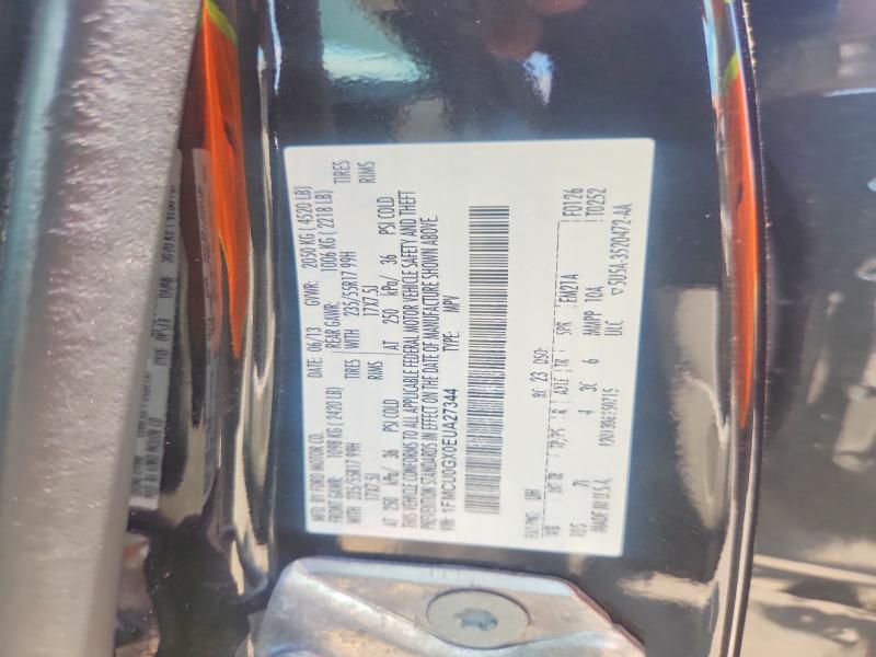 Продаж на аукціоні авто 2014 Ford Escape, vin: 1FMCU0GX0EUA27344, номер лоту: 59993486