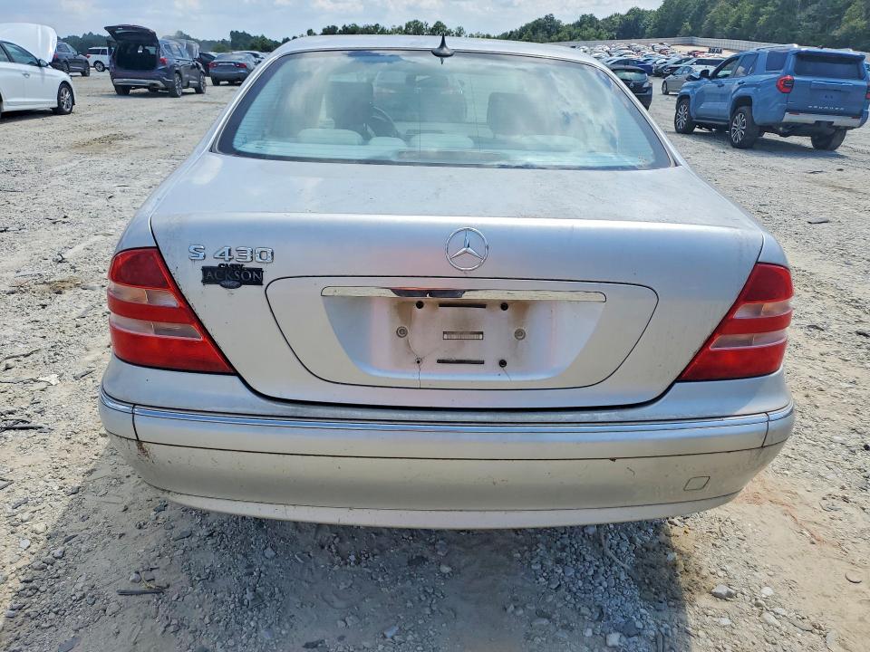 Aukcja sprzedaży 2000 Mercedes-benz S, vin: WDBNG70JXYA116314, numer aukcji: 59696586