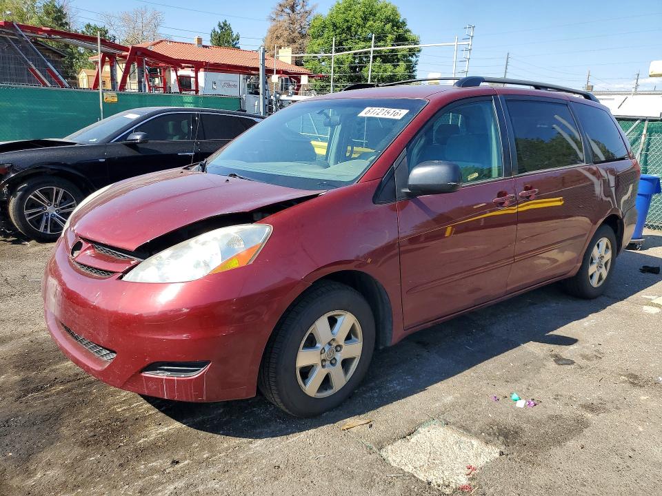 Auction sale of the 2007 Toyota Sienna, vin: 5TDZK23C37S022763, lot number: 61721916