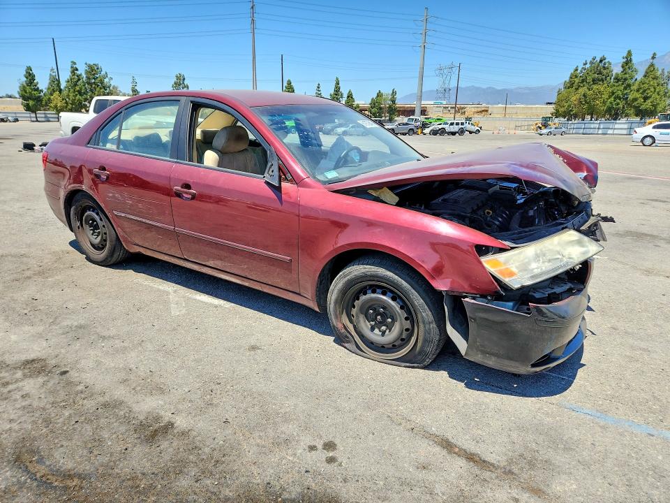 2009 Hyundai Sonata მანქანა იყიდება აუქციონზე, vin: 5NPET46C69H408542, აუქციონის ნომერი: 61972646